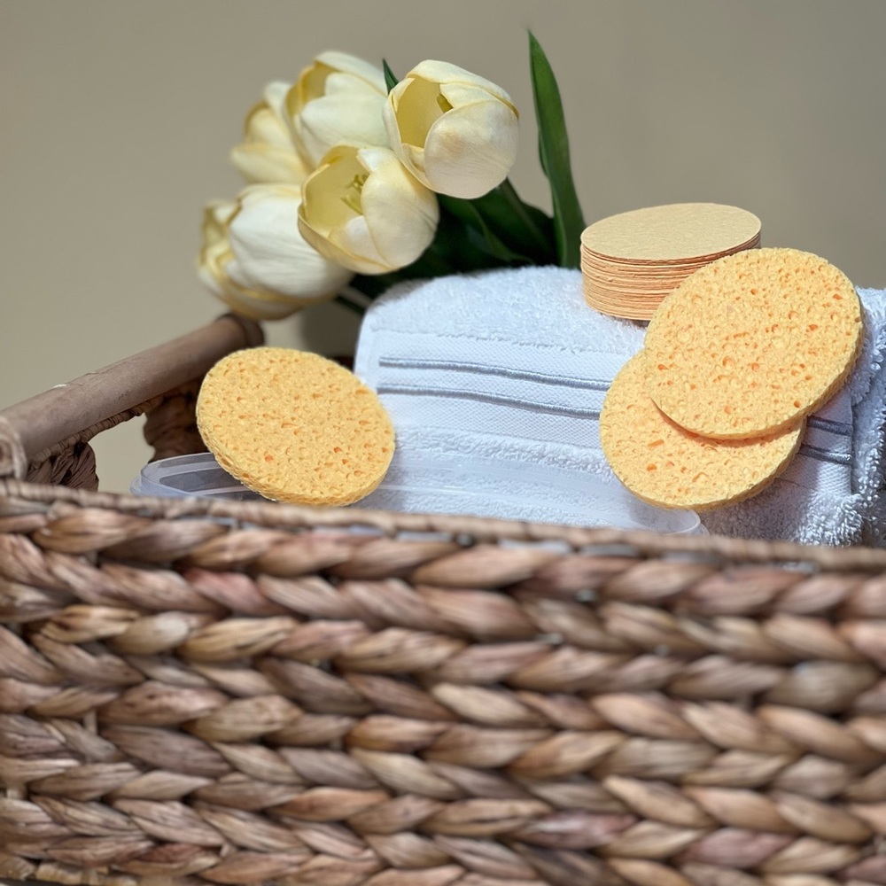 Facial Sponge 50-Count Cellulose Compressed Facial Sponges, iKnock Wasp - Picture 10 of 12